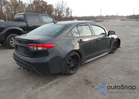 2021 Toyota Corolla Se Nightshade Edition from USA, damaged, VIN 5YFS4MCE8MP069736